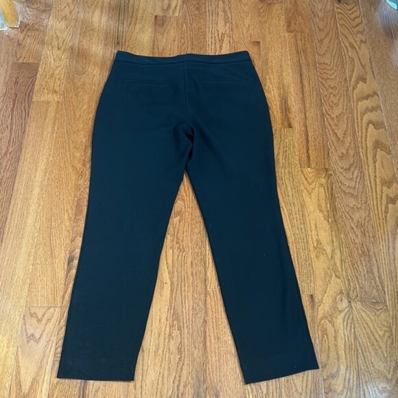 ZARA BASIC WOMEN DRESS PANTS WITH BEADED LEGS BLACK IN SIZE M - Picture 6 of 7